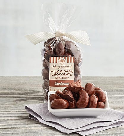 Double-Dipped Chocolate Cashews
